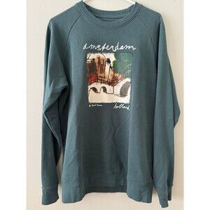 Mark Raven Amsterdam Long Sleeve Crewneck Sweatshirt Size L/XL